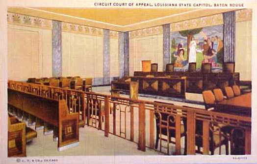 Circuit Court of Appeal, Louisiana State Capitol, Baton Rouge